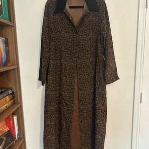 Vintage MATCH Made in USA Cheetah Dress/Jacket, Retro,‎ Rocker-Chic, Glam 14
